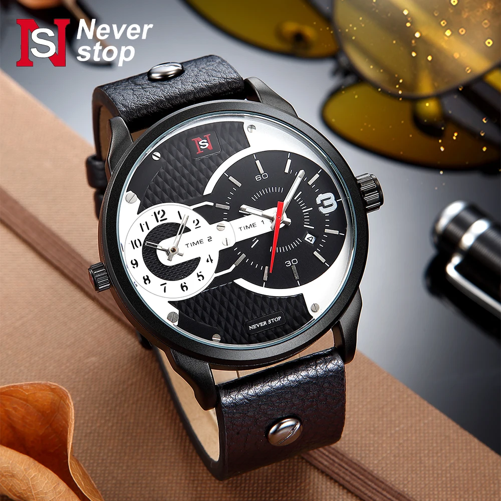 Montre Dual Temps Souveraine pour Hommes