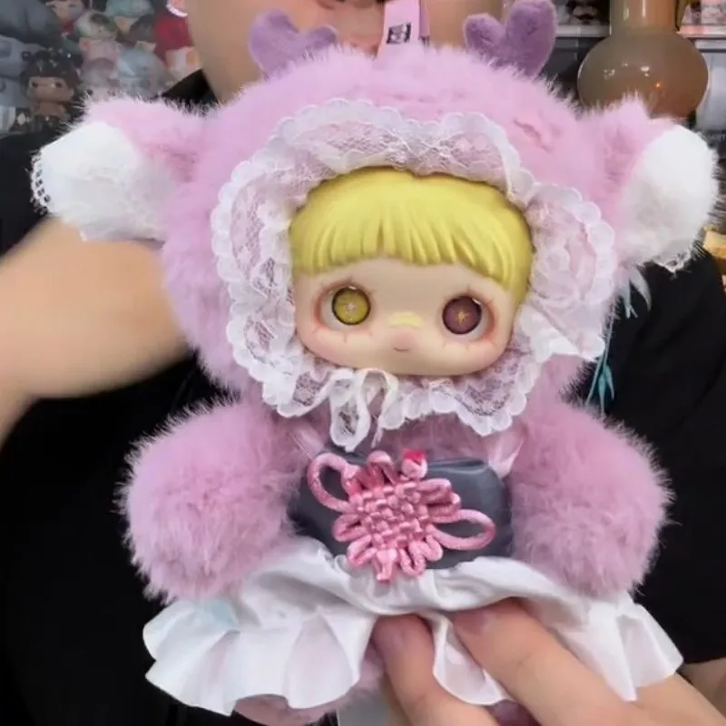 luckydeernai ぬいぐるみ 正規品 紫&ピンク 2セット 本格的な