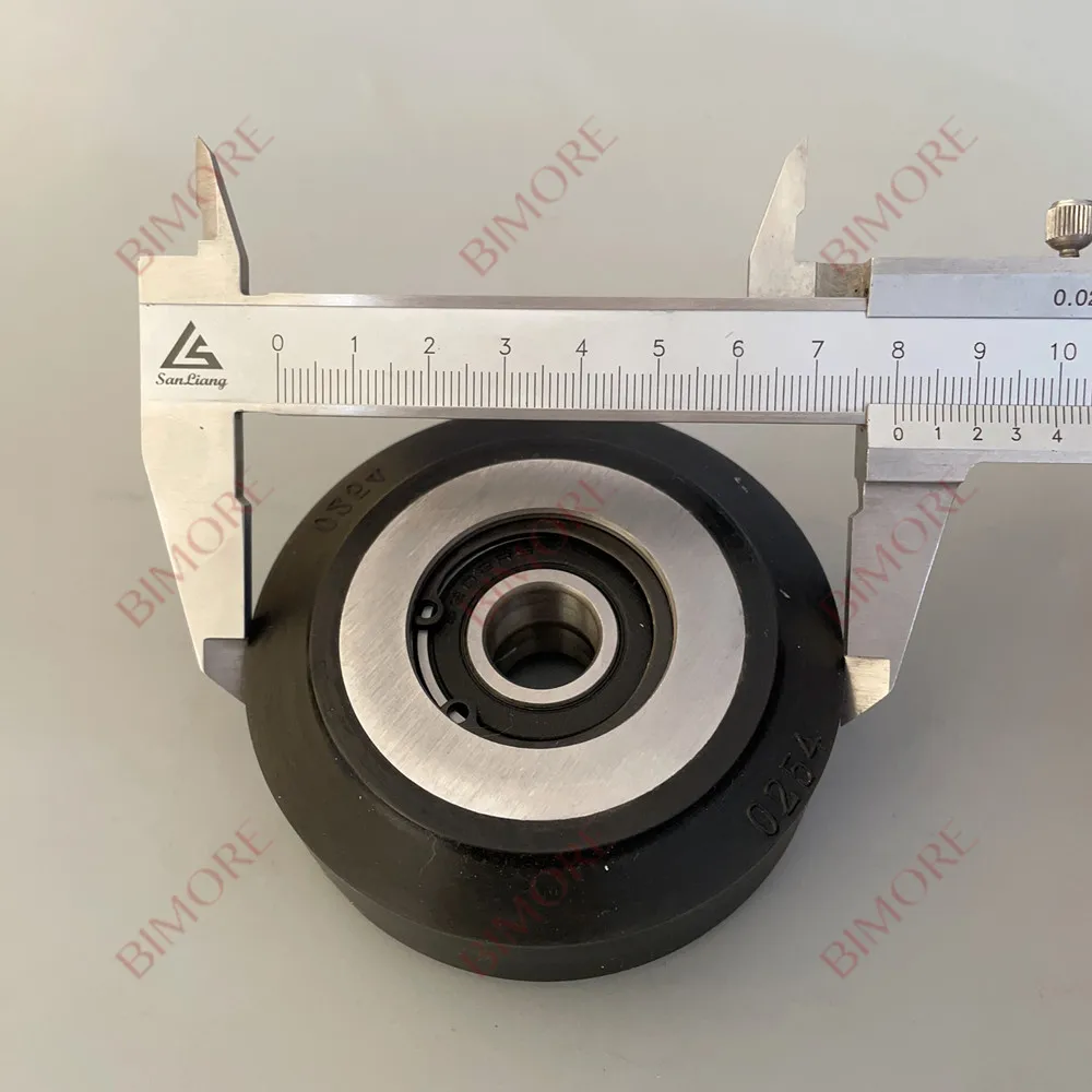80*29*6202 Escalator Step Roller OD80mm W29mm Contact Surface 20mm ID15mm