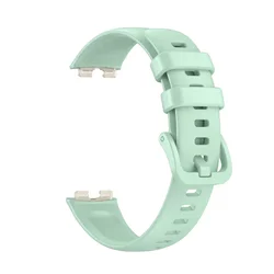 Soft Silicone Strap Case with Screen Protector - Replacement Bracelet (Light green Strap)