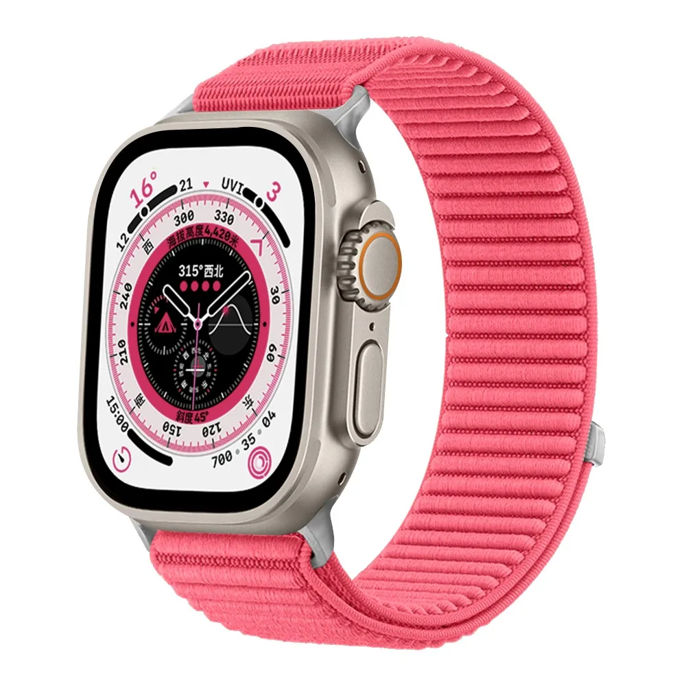 Nylon Loop Strap for Apple Watch - Stylish and Durable Replacement Bracelet