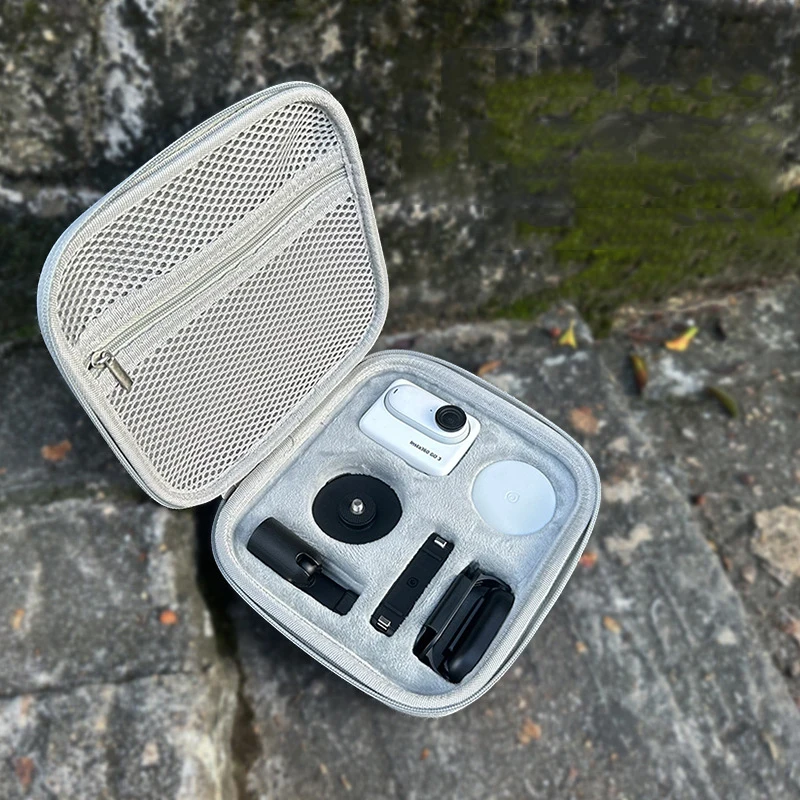 

Mini Carrying Case for Insta360 GO 3 Action Portable Protective Storage Bag Travel Case For Insta360 GO 3 Camera Accessories Kit