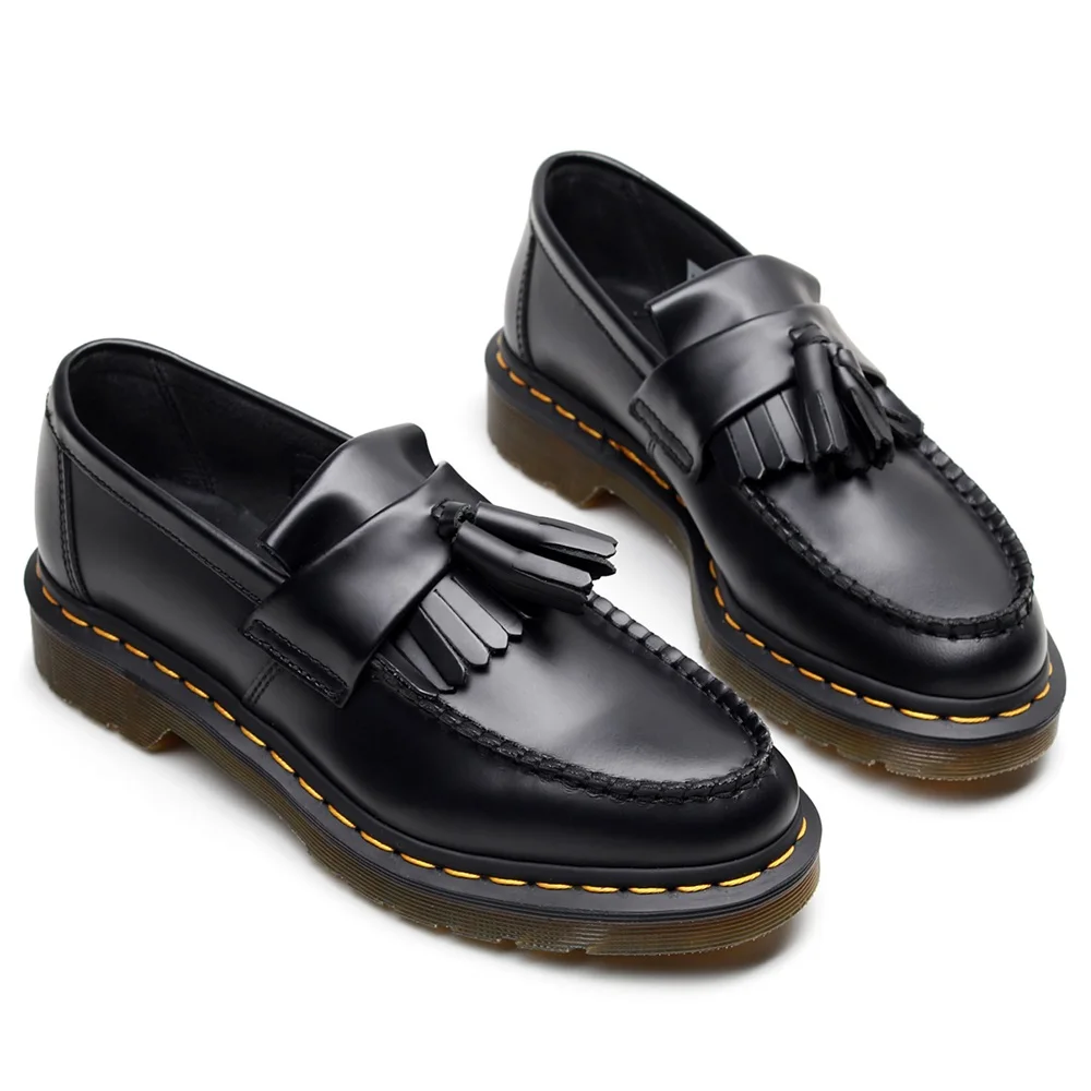 

New fashion men's and women's tassels leather shoes, high-end lovers casual shoes, real leather shoes, men's fashion shoes