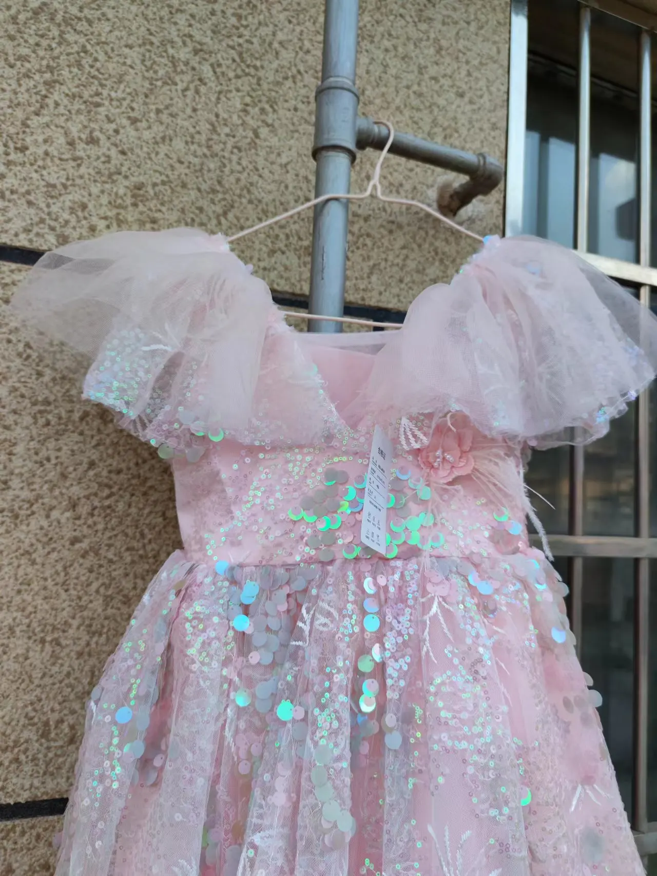 Toddler Girls Summer Party Dress Children's Cloths Elegant Princess Dress  Baby Girl Wedding Ceremony Prom Lolita Feather Dresses - AliExpress 1501