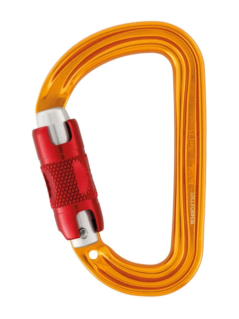Petzl Sm'D M39 Climbing Ice Climbing D-aped Main Lo with Anti-Loss Hole Lightweight Qui Hanging Outdoor Cam Travel ... 1