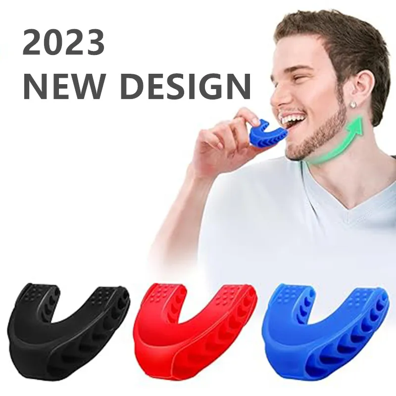 

3PCS Jaw Exerciser Kit 3 Resistance Levels Silicone Jawline Exerciser Jaw Trainer, Jawline Shaper, Jaw Shark Toner for Men