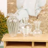 Cute Mini Glass Vase Plant Hydroponic Terrarium Art Plant Hydroponic Table Vase Clear Glass Crafts DIY Aromatherapy Bottle 5