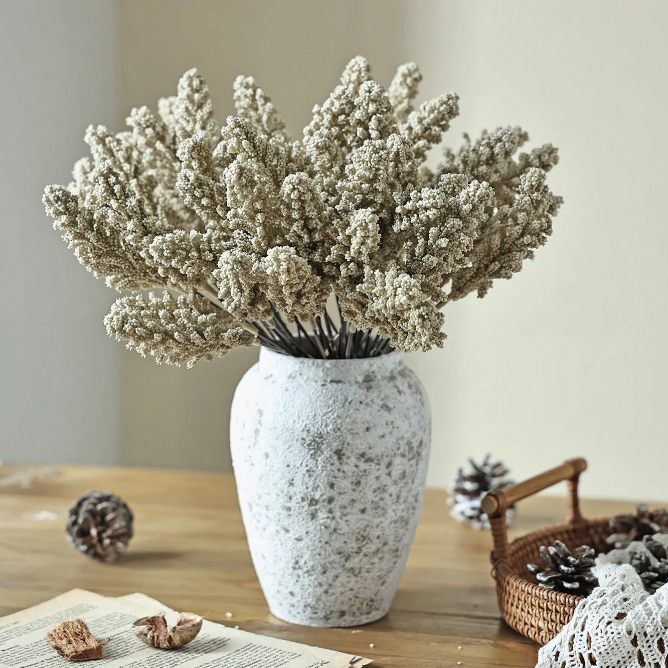 Künstliche Pflanzen und Blumen aus Seide für Zuhause, Tisch, Hochzeit, Brautstrauß, Dekoration, Valentinstag, Garten, DIY-Geschenkbox – Detail 6