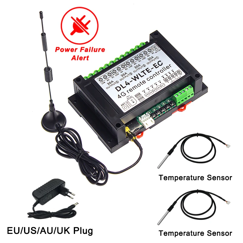 Gsm    DL4 GSM 4G LTE SMS   Ʈѷ ġ 30A µ   4 ä  ġ 