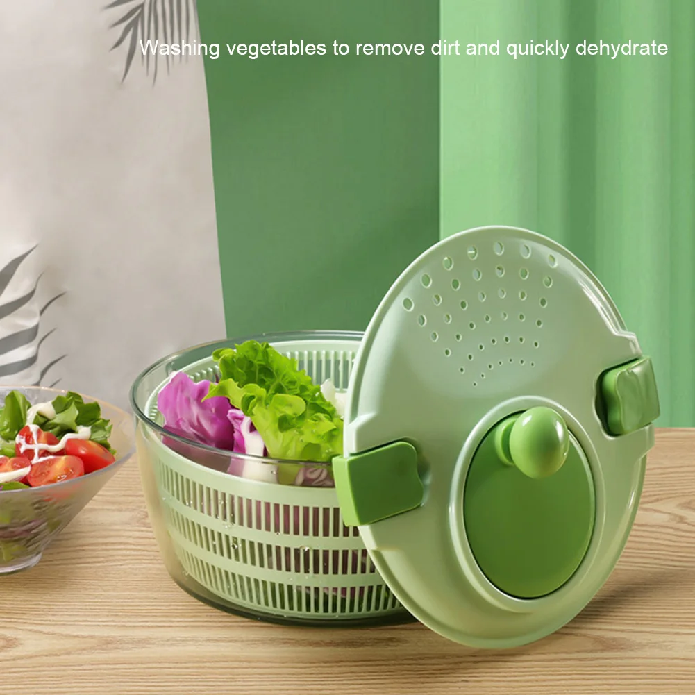 3/4L Vegetable Fruit Salad Drying Drain Basket Food Vegetable Drying Dehydrator Salad Dryer Tool Kitchen Gadget Accessory