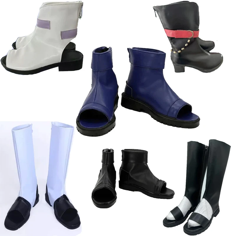 Cosplay Shoes Anime Ninja Hyuga Uchiha Shoes Hinata Cosplay Uzumakii Boots All roles made