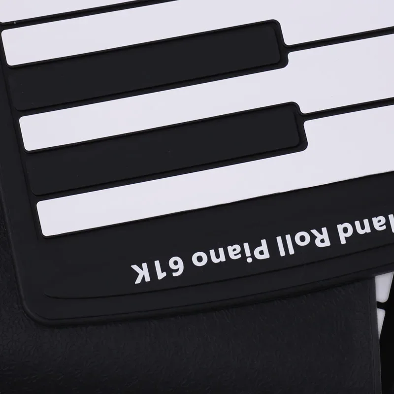 61-Key Silicone Foldable Electronic Piano Beginner Level English Horn for Adults Portable Keyboard Instrument Sport Entertainmen