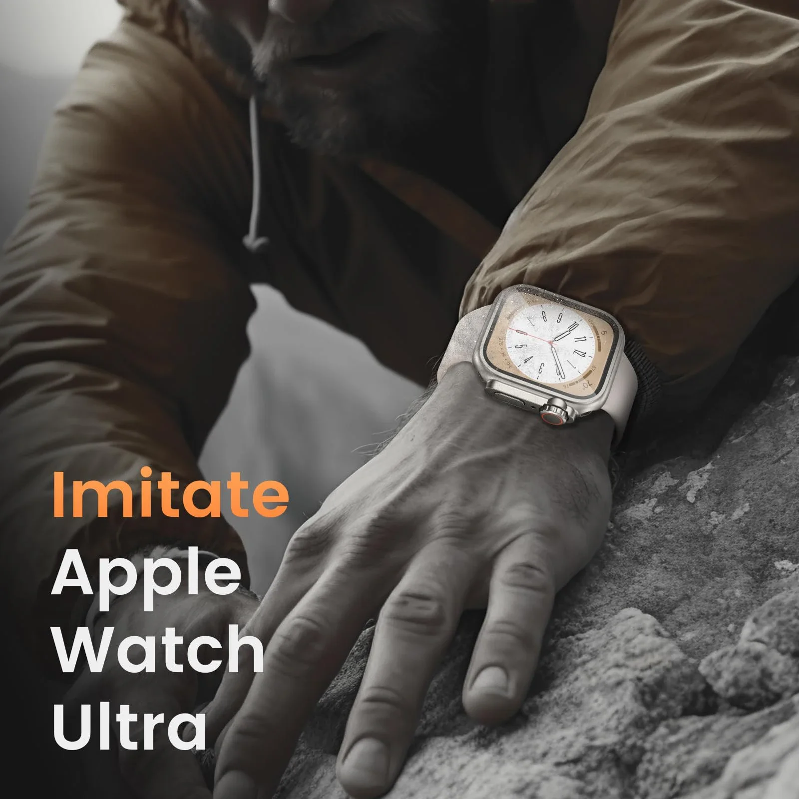 Tempered Glass+Cover For Apple Watch case 46mm 42mm 45mm 44mm 41mm 40mm Screen bumper Protector for iwatch serie 10 9 8 7 6 SE 5 6