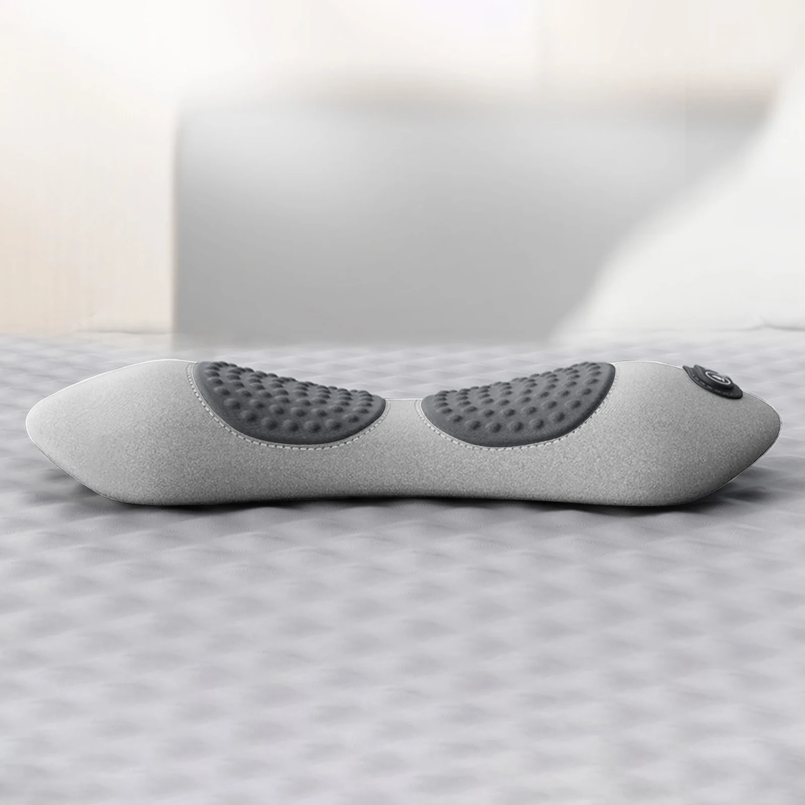 3 in 1 Electric Lumbar Support Pillow with Adjustable Height Back Support Pillow with Heat Waist Pillow for Lower Back