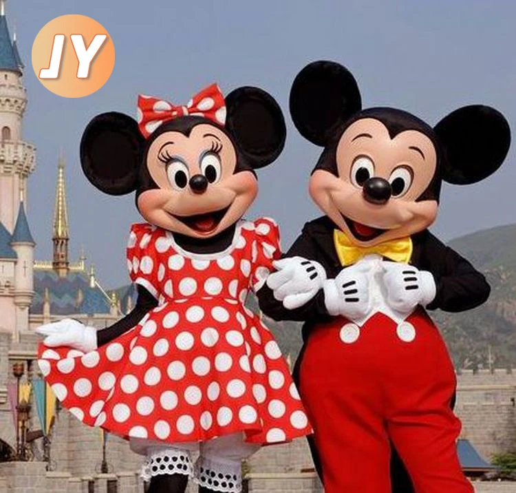 Mickey Mouse Costumi Carnevale Minnie Mickey Minnie Mouse Mascot