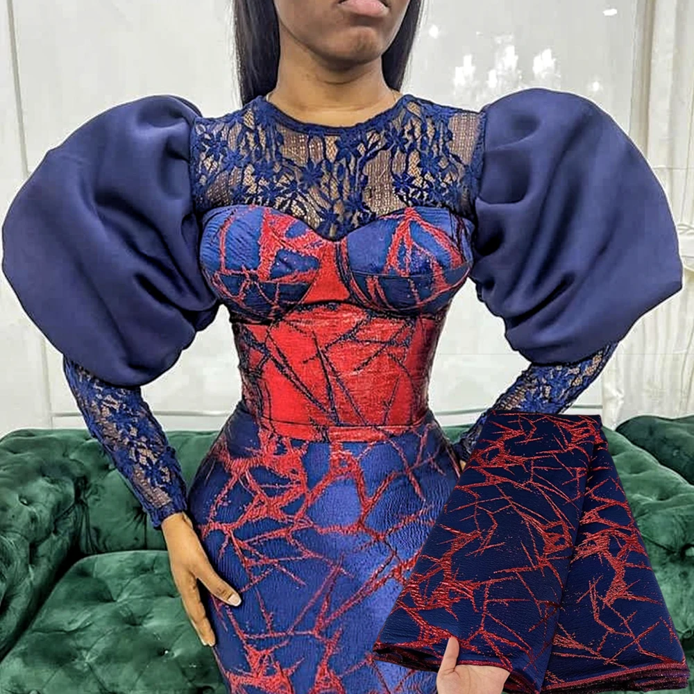

Nigerian Tulle Lace Fabric, Organza Embroidery, Guipure Party Gown, Brocade Jacquard French Dress, High Quality, 5Yard, 2024