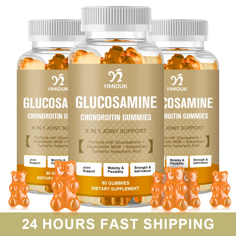 Glucosamine Chondroitin Gummies & Orange Relieve Soreness And Pain