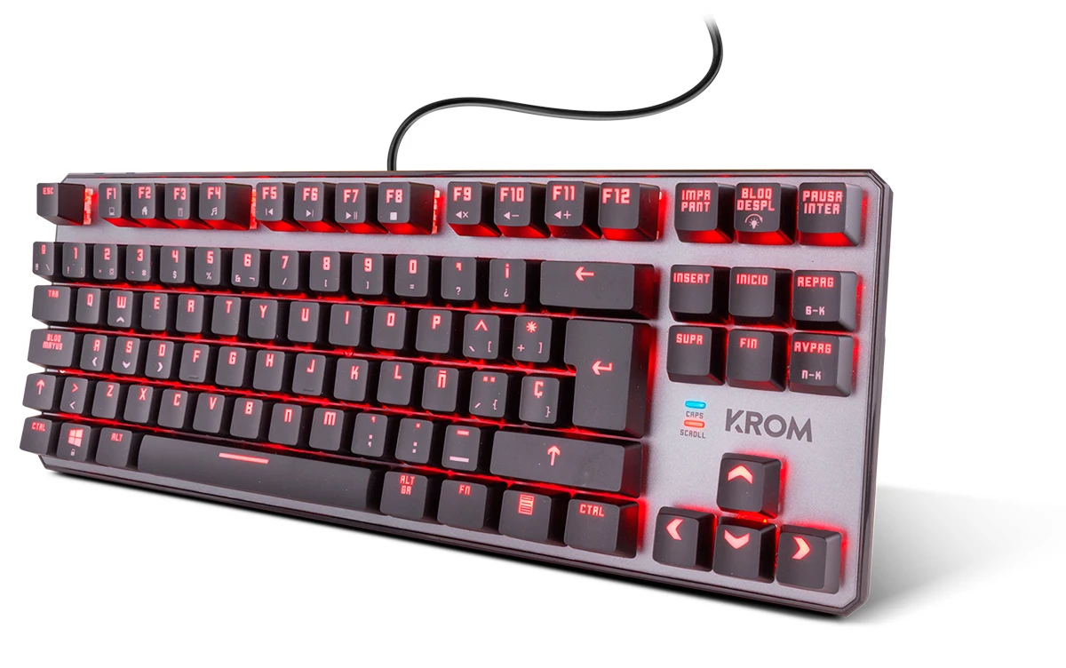 OZONE MINI TACTICAL-mechanical Gaming keyboard without numeric keyboard,  Bluetooth 5.0, Outemu Red Switches, RGB LED lighting, silent, Spanish  Layout, Black - AliExpress