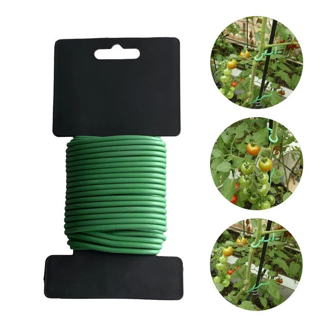 Durable Plant Wires Soft Flexible Twist Ties Reusable Rubber Twist