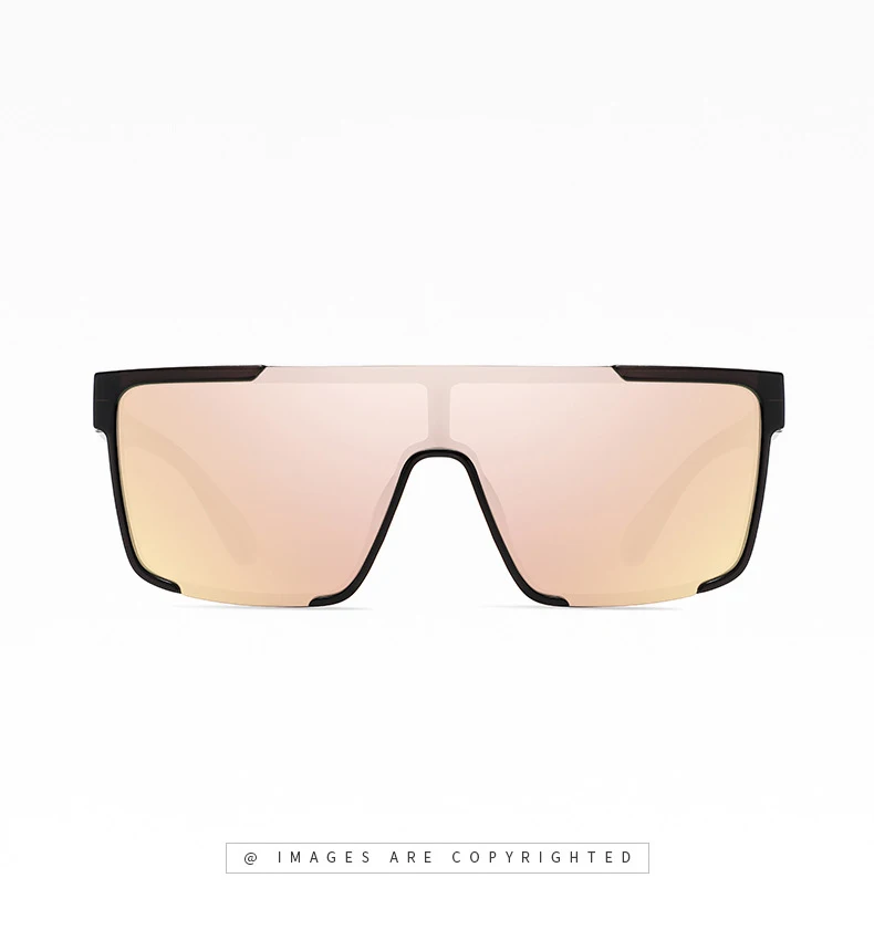 Flat Top Square Sunglasses For Men And Women Uv400 Protection_voghion.com