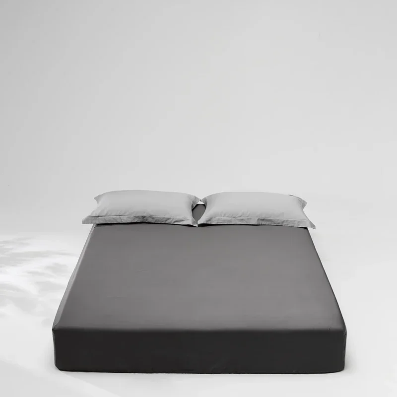 Luxury 100% Egyptian Cotton Bed Sheet for Hotel Home 1000 Thread Count Breathable Comfortable Mattress Cover with Elastic Band 3