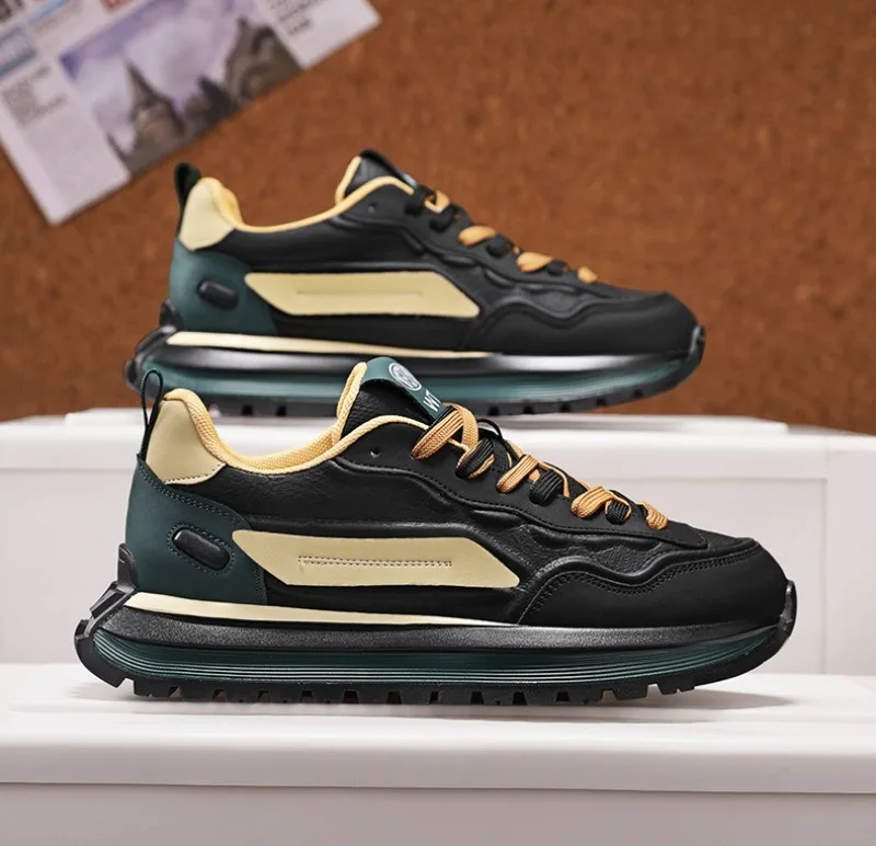 Trend Men Versatile Sneakers 2026 Autumn High Quality Comfortable Platform Sports Running Shoes Outdoor Youth Shoes for Men Plus
