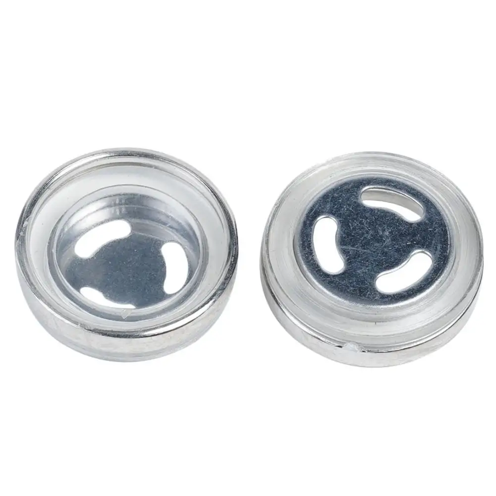 Cristal Depósito Freno Juego Reparación Bomba Freno Moto - 2 Visores 18mm Para Depósito Líquido Liquido De Frenos Moto