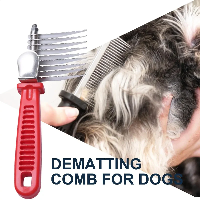 Pente de tosa para gatos e cães para desembaraçar nós do pelo_voghion.com