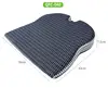 Car Wedge Seat Cushion for Car Driver Seat Office Chair Wheelchairs Memory Foam Seat Cushion-Orthopedic Support and Pain Relief 6