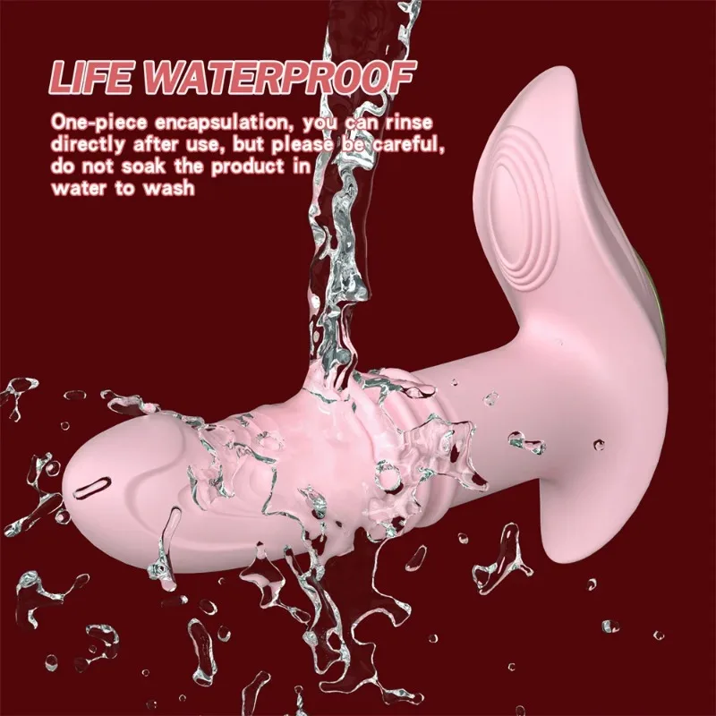 PUMING Retractable wearable vibrator Remote control penis G-spot Massage female clitoris G-spot stimulator female adult sex toy