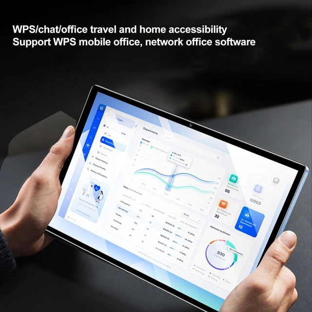New 5G Pad 10.1 Inch Android Tablets Octa Core 8GB RAM 512GB ROM 4G LTE 5G WiFi Tablet Pc 2560*1600 2K FHD Display 8000mAh 5