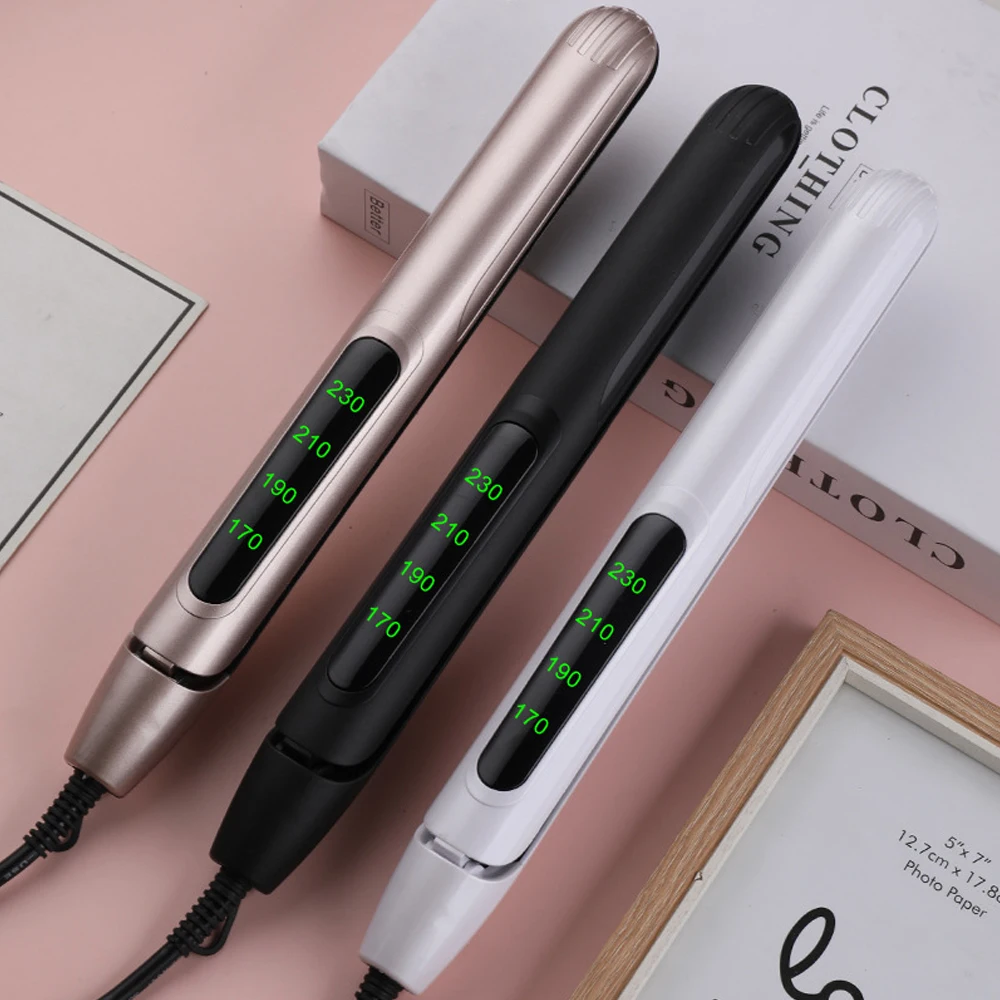 Description Picture 2 of itemProfession Hair Straightener Ceramic Coating Plate Fast Heating Hair Flat Iron 230? Dual Voltage Curling Irons Hair Styling Tool