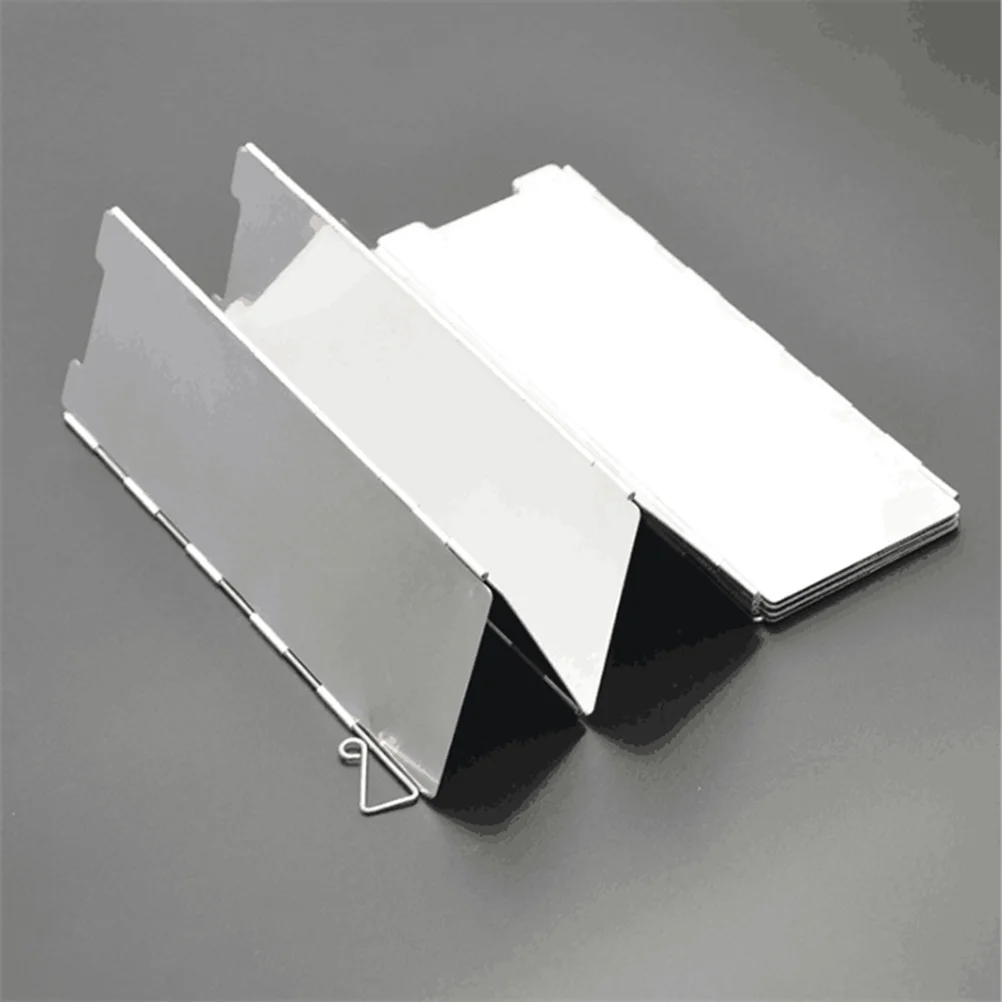 

10 PCS/Set Folding Stove Wind Screen Picnic Windscreen Outdoor Camping Winshield for