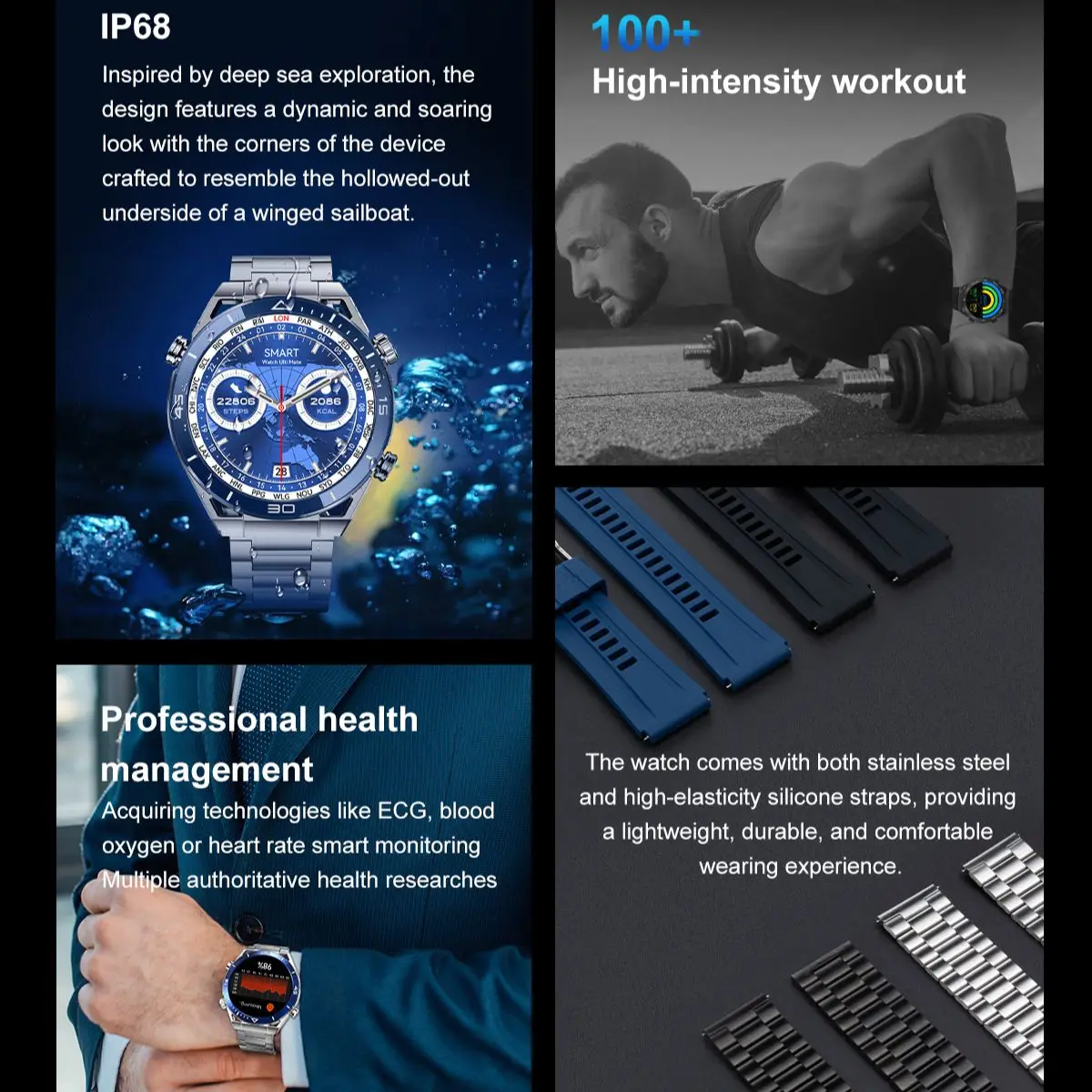 ����Ʈ ��ġ �߿� ��ħ�� GPS ���� ������ �ð�, ���� �������� ��ȭ ����Ʈ��ġ, ȭ���� ��Ƽ����Ʈ�� IP68 ���, 2023 ����ǰ