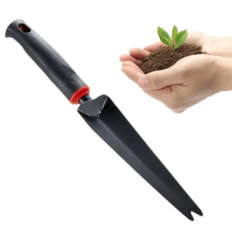 

Gardening Root Spade Carbon Steel Potted Plant Tool Planter Shovel Multipurpose With Ergonomic Grip For Digging Transplanting