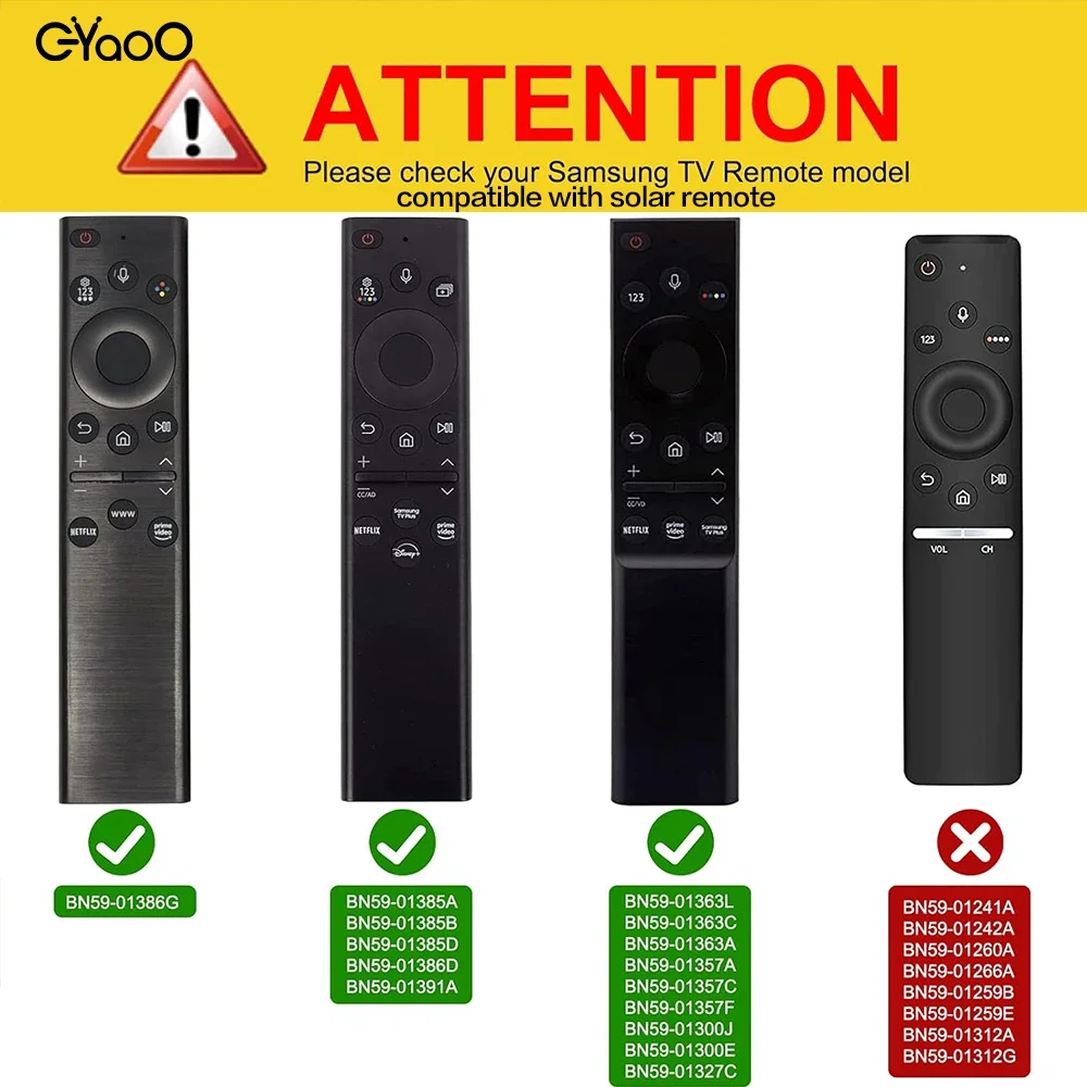 Silicone Cover for Samsung Smart TV Remote Control - Eco-Friendly Protection