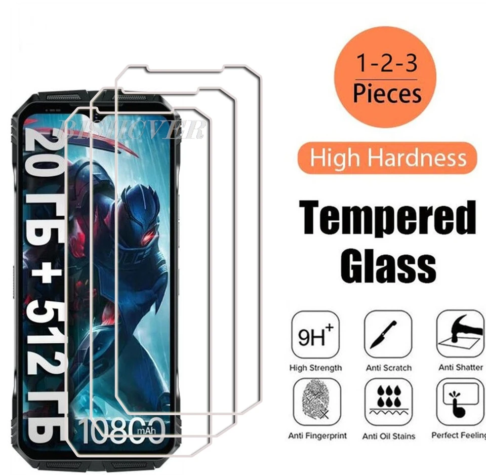 Vetro Temperato per DOOGEE Tab A9 Plus/Tab A9 Pro Plus/Tab E3/Tab G6