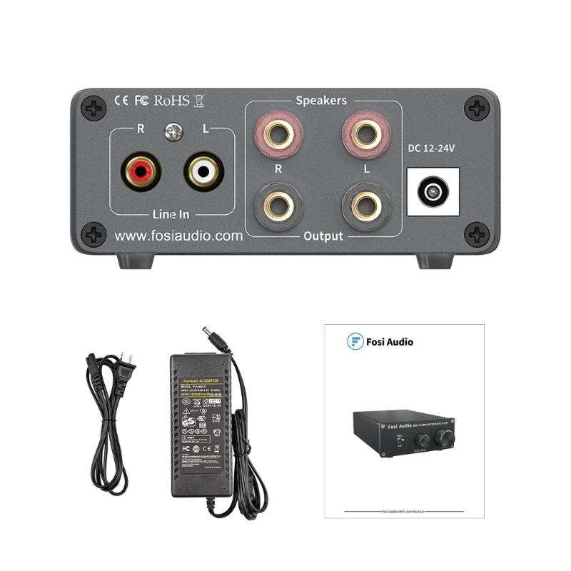

TDA7498E 2 Channel Sound Power Amplifier Receiver Mini HiFi Amp Home Theater Speakers 160W Digital Amplificador