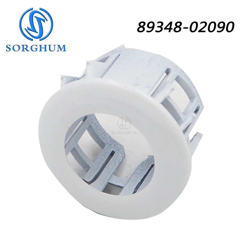 

SORGHUM 89348-02090 For Toyota Ultrasonic White Parking Distance PDC Sensor Retainer 89348-02090-A0 8934802090 Car Accessories