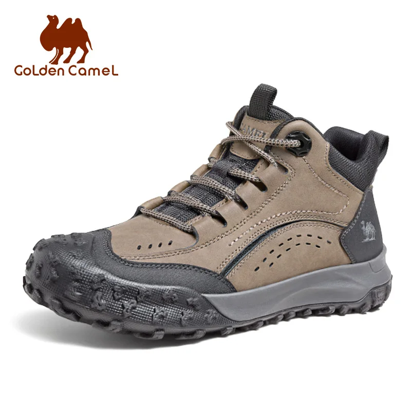GOLDEN CAMEL Hiking Shoes Waterproof Outdoor Male Sneakers