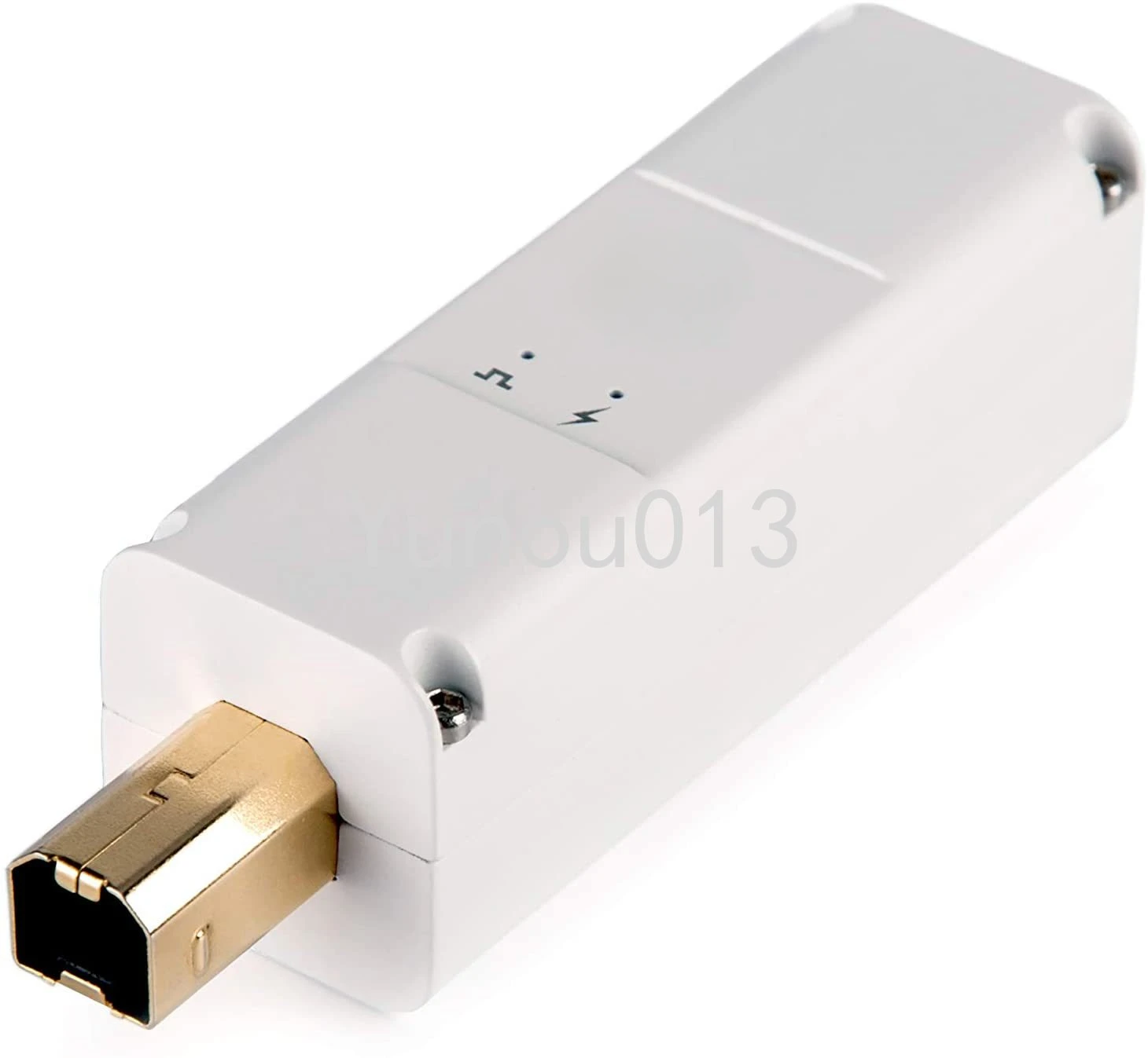 

USB Audio and Data Signal Filter/Purifier (USB Male Type B, White)