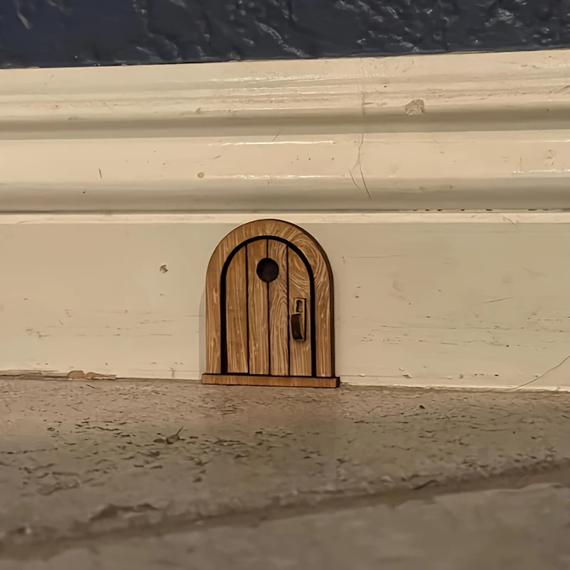 HandmadeWoodenMouseHoleDoorDecoration-Retro-StyleWood-GrainWallArt,EasyInstallIndoor/OutdoorDecorforHome-AliExpress15