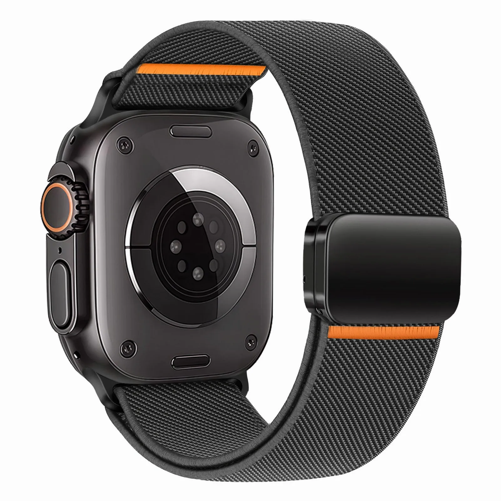 Breathable Nylon Loop Strap for Smartwatch - Adjustable & Comfortable Wristband