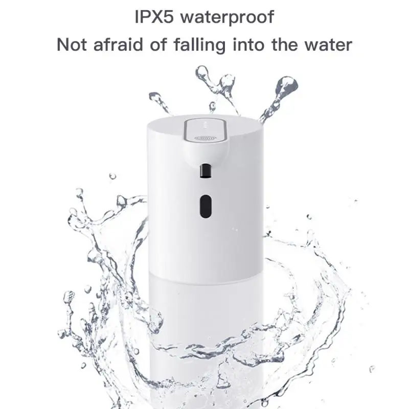 

Rechargeable Infrared Sensor Liquid Soap Dispenser Waterproof Convenient Soap Dispensers White Automatic Soap Dispensers Durable