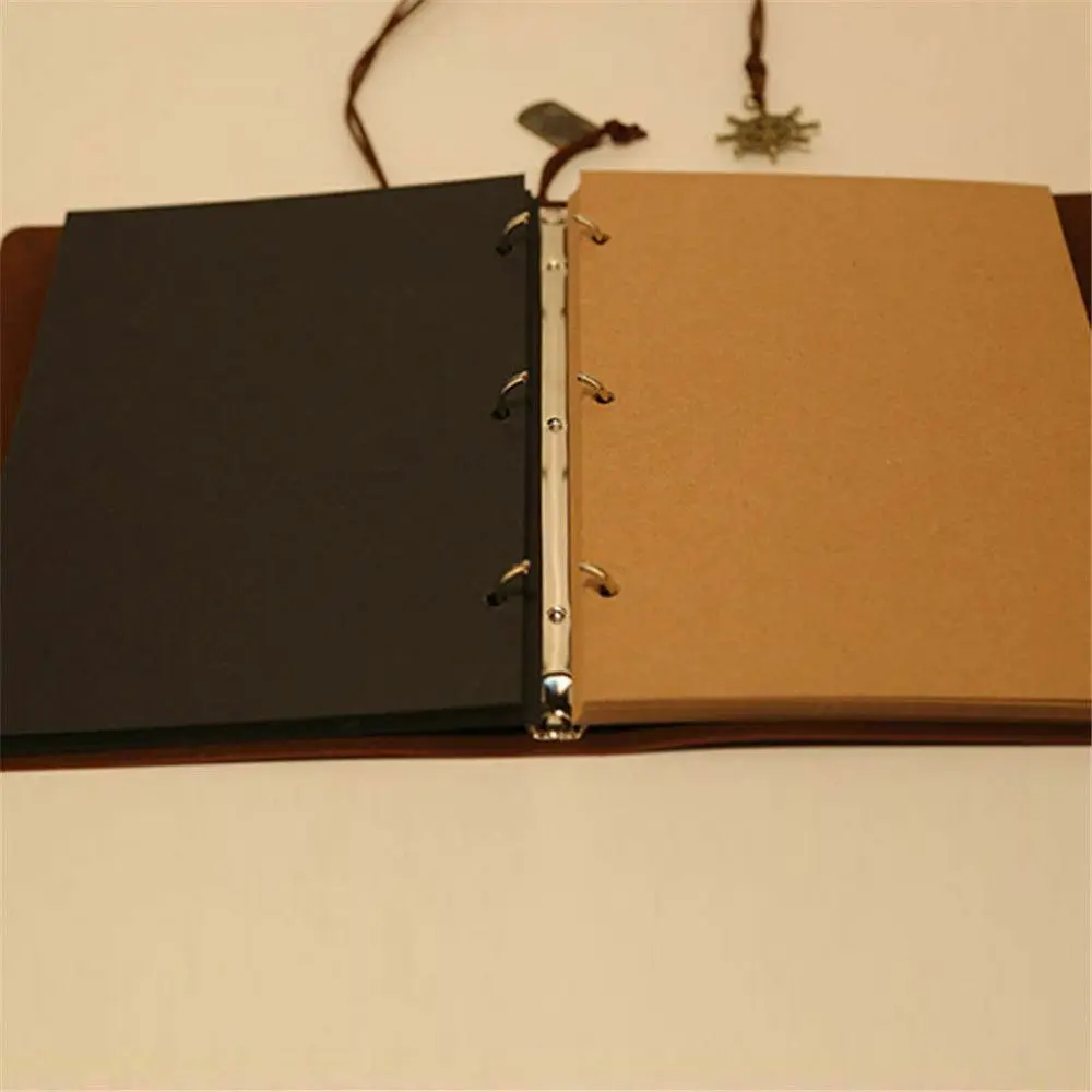 Album Per Scrapbooking Fai Da Te In Carta Kraft – Formato A5, 30 Pagine Bianche, Copertina Rigida – Regalo Creativo - 2