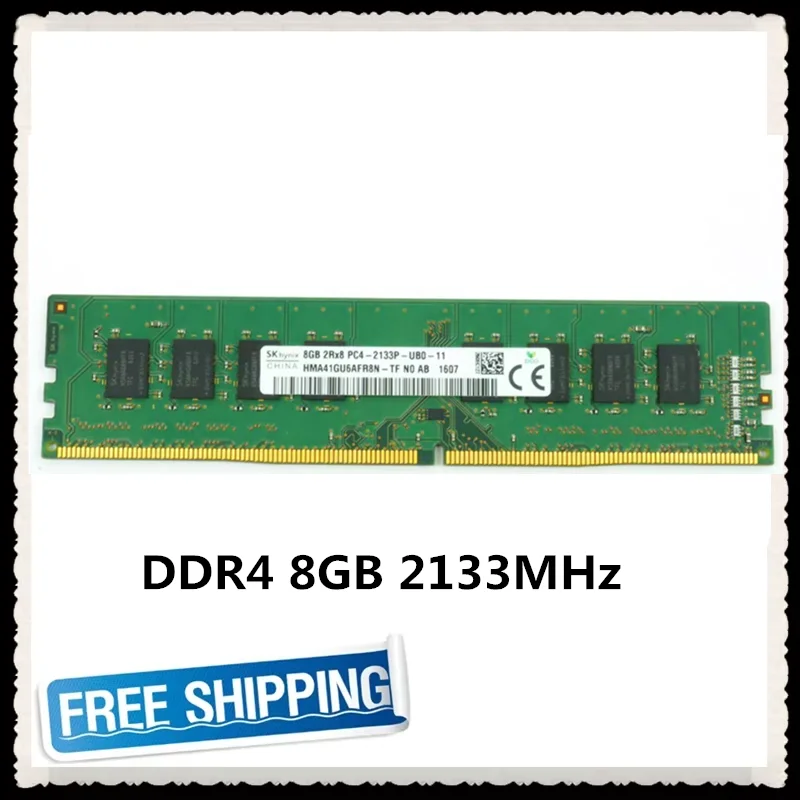 メモリ 8GB 2Rx8　PC4-2133P-EE0-10　2枚 SK hynix SK HYNIX 2Rx8 PC4-2133P-UB0-10 8GB PC4-2133 8GB DDR4