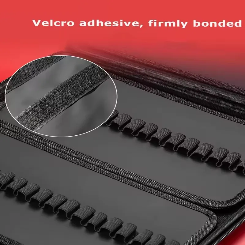 Uni Portable Handbag for Posca PC-1M/3M/5M/8K/17K Markers, Practical Folding Zipper 24/36/48/72/138 Slots Storage Case, NO PENS