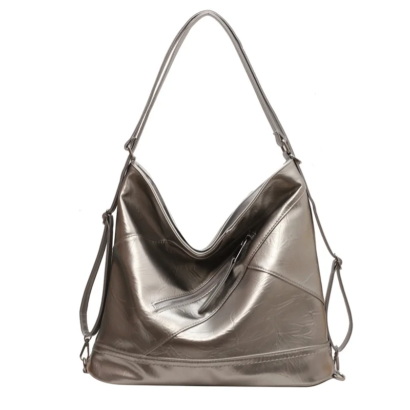 High Quality Fashion Casual Pu Leather Messenger Bag Luxury Designer French Simple Style Handbag New Classic Women Shoulder Bag