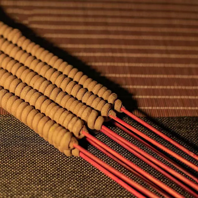 48,5 Cm -Es Forgó Füstölő Botok Természetes Nagy Szantálfa A Buddha Templomi Bambusz -Bot Füstölnek - Image 5