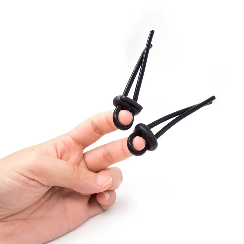 Electric Shocker Tube Penis Ring Electro Shock BDSM Conductive Loops Cock Ring Stimulator For Men Gay
